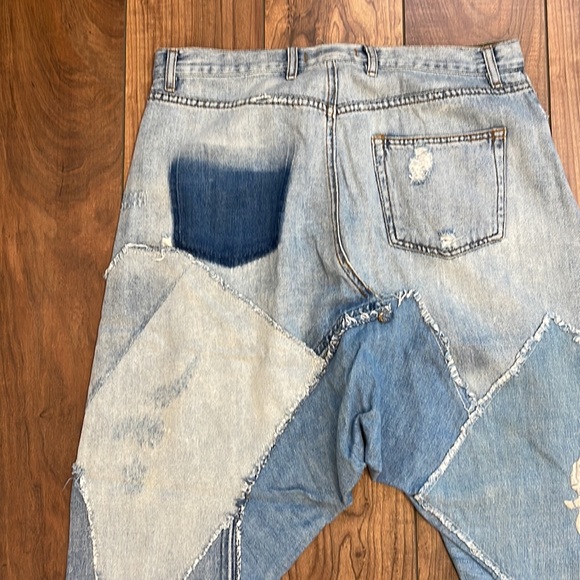 Free People Blazing Summer Harem Jeans Size 26 - Picture 12 of 13